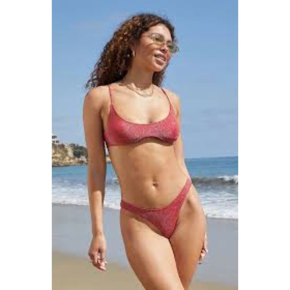Triangl Ruby Sparkle Bikini Set Size M - image 1
